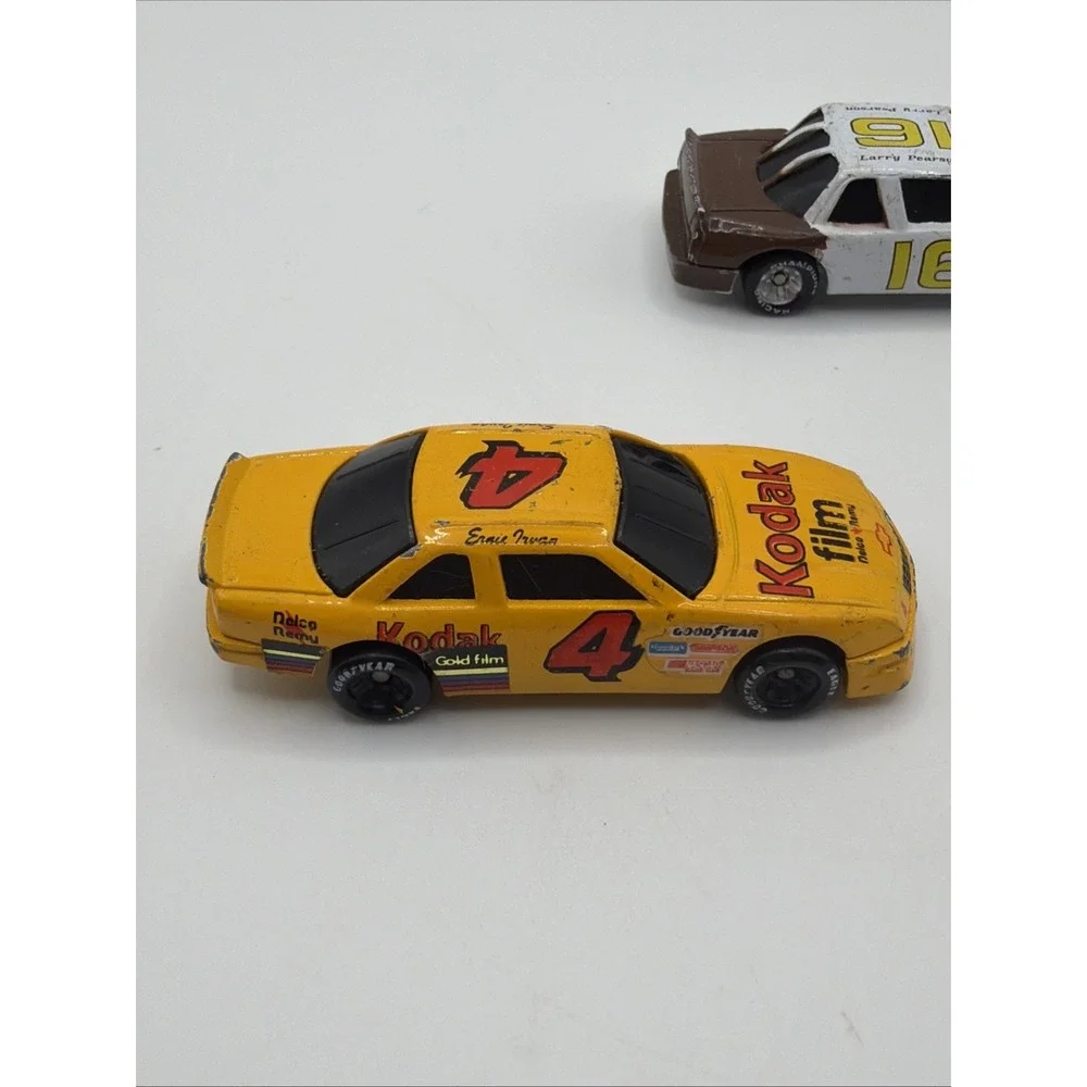Vintage‎ Diecast Toy Car Lot Kodak Exxon Stock Cars Mixed Vehicles